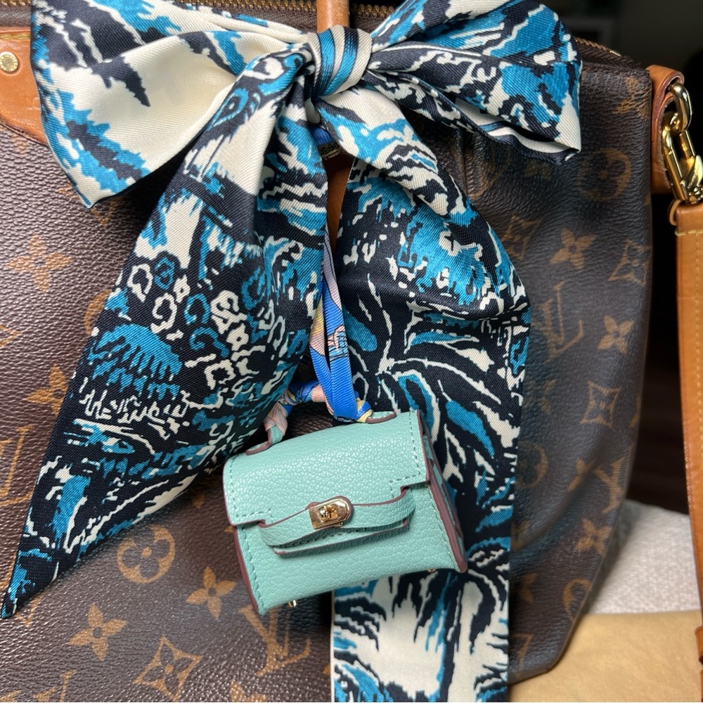 Blue Twilly with Mini Bag Charm